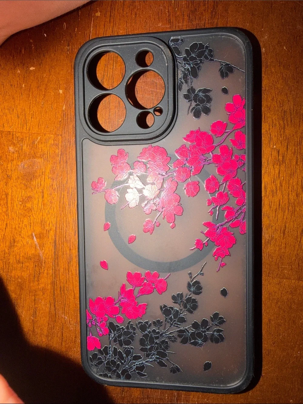 Apple iPhone 14 ProMax - MOSNOVO Cute Dinosaur & Floral iPhone Case
